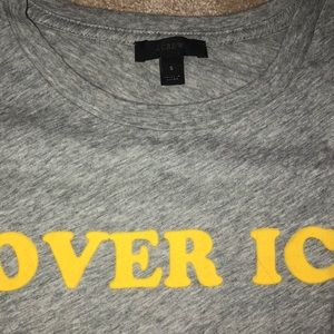 J. Crew Tops - Jcrew “OVER ICE” tee J. Crew Tops - Jcrew “OVER ICE” tee